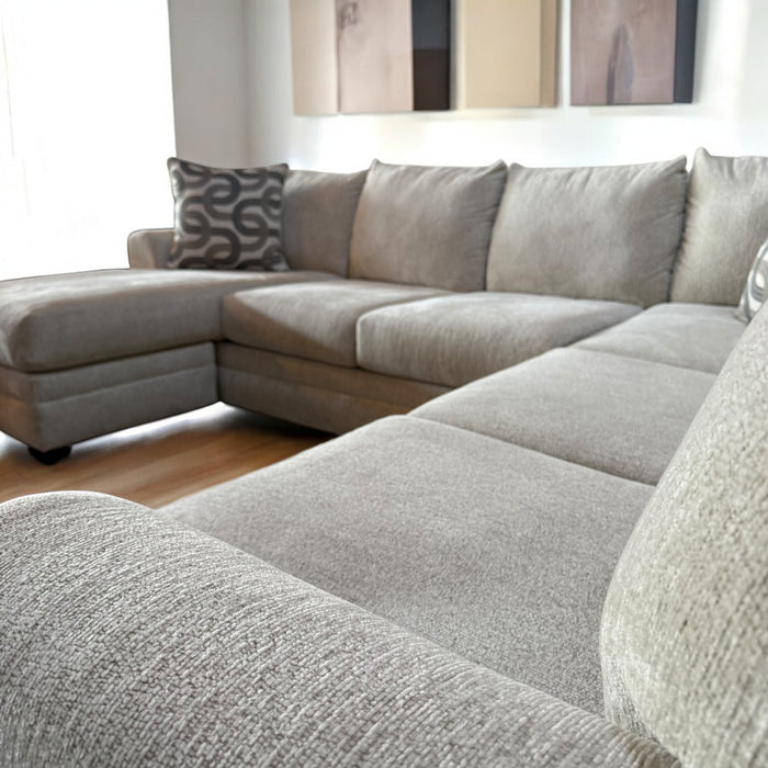 Prairie U Shape Sectional Sofa in Cream