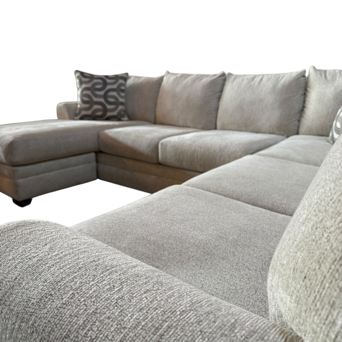 Prairie U Shape Sectional Sofa in Cream