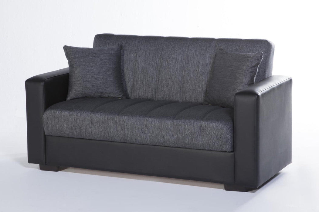 Sidney Love Seat (Bolzoni Gray) 2 Pieces	 by Bellona