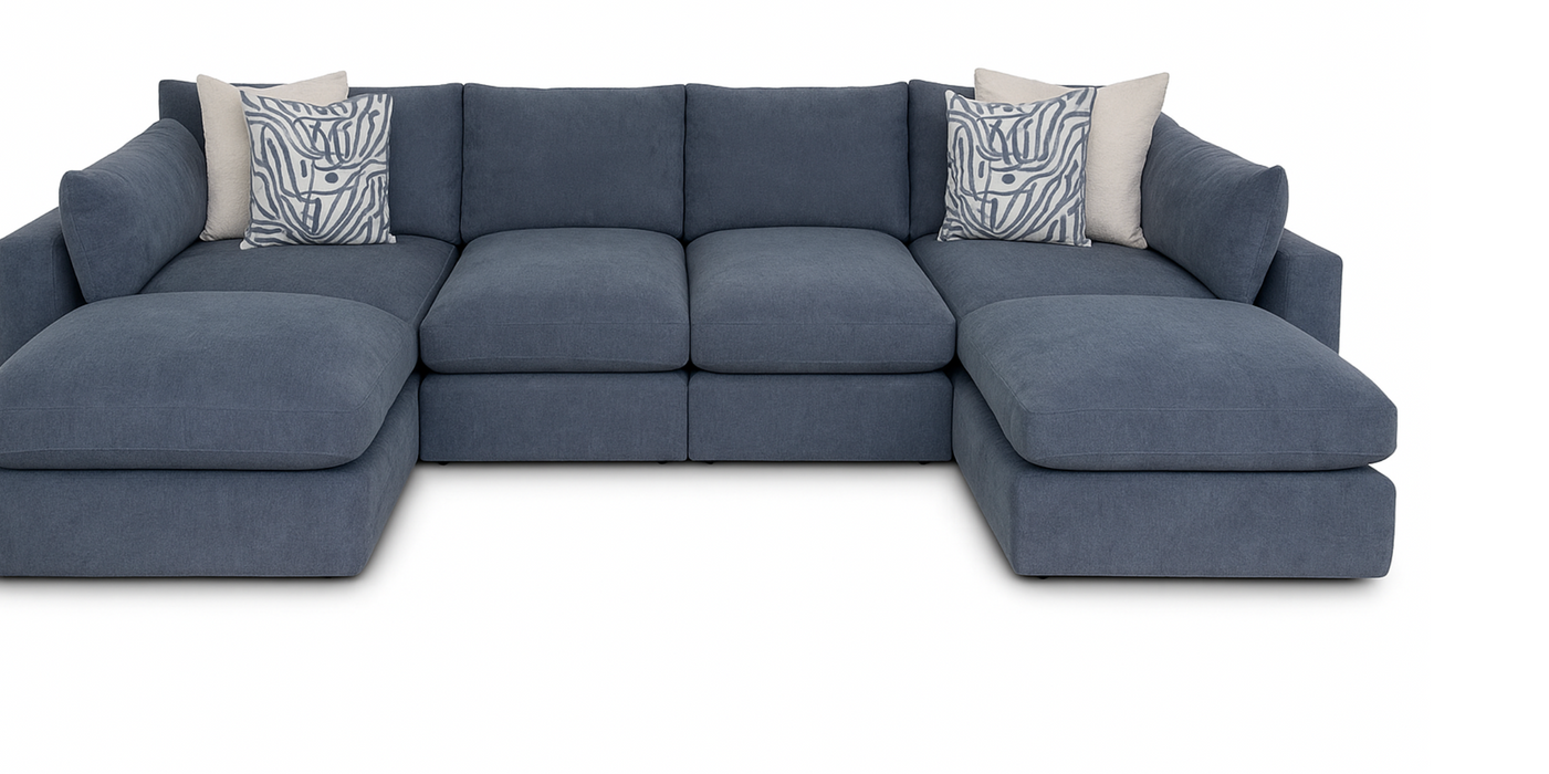 Dream Modular Sectional in Blue