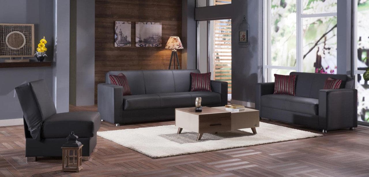 Tokyo Living Room Set Sofa Loveseat by Bellona