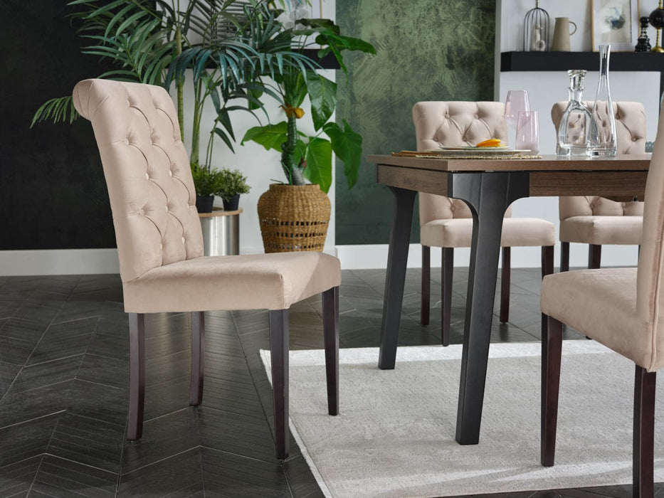 Jaymes Dining Chair 2Pcs (Vika Vizon)	 by Bellona