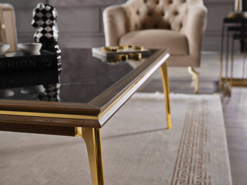 Montego Coffee Table (Montego Walnut) by Bellona