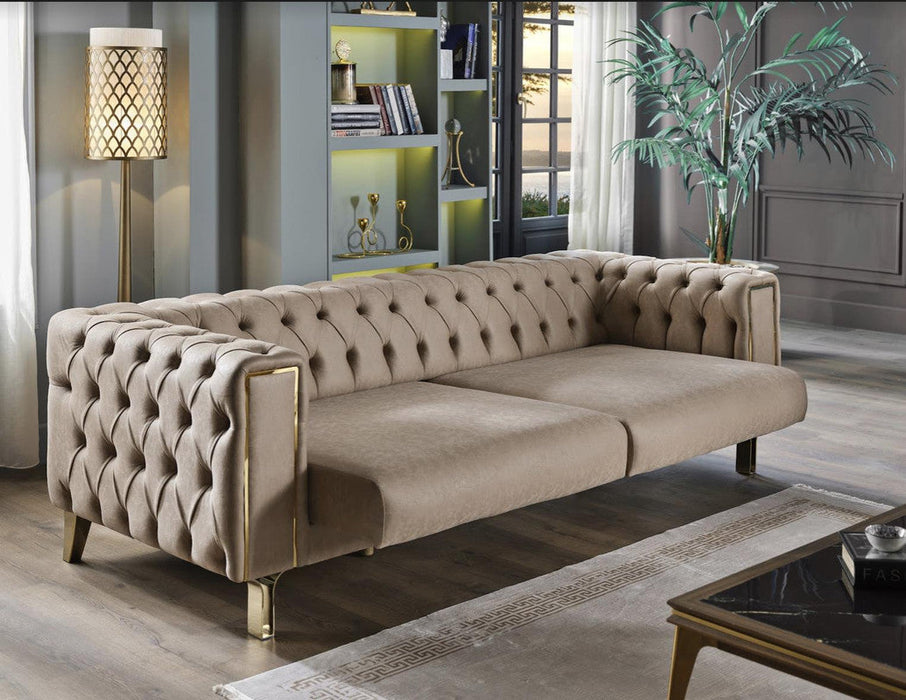 Montego 3 Seat Sleeper Sofa by Bellona