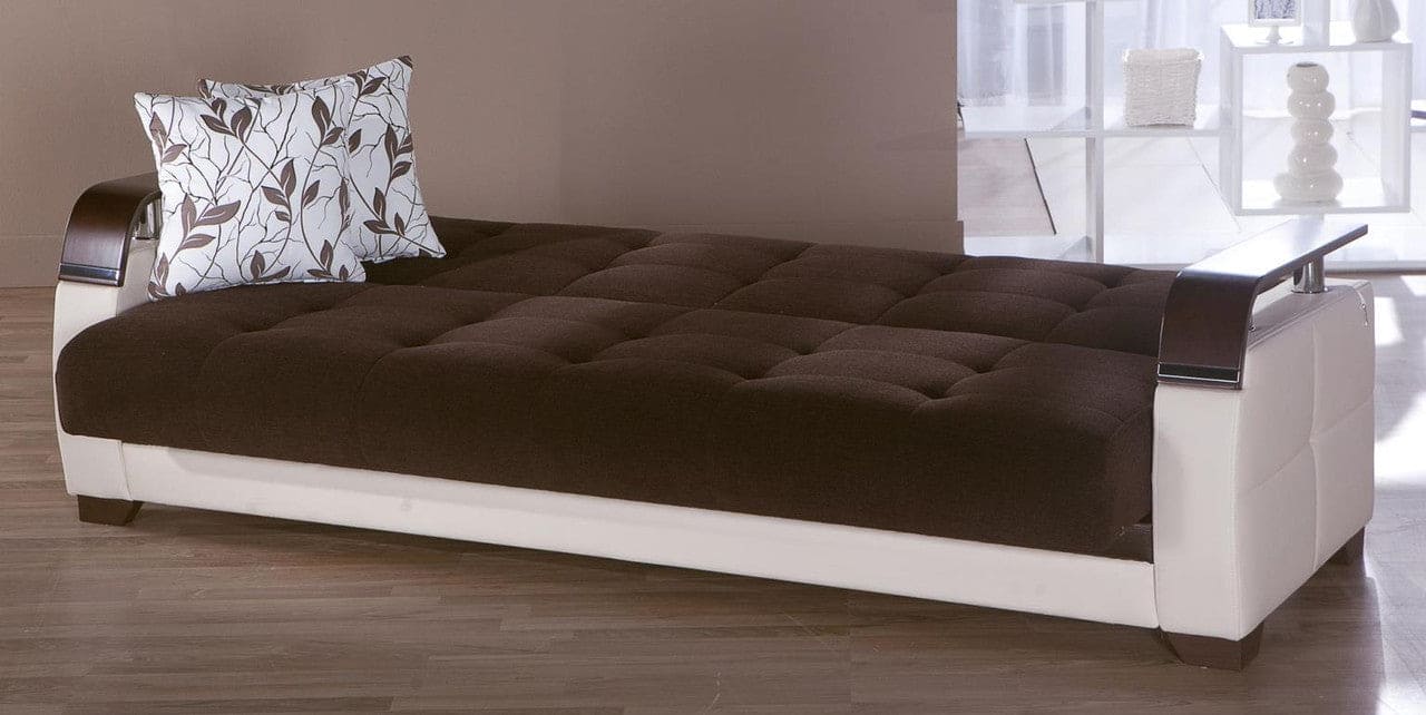 Natural 3 Seat Sleeper Sofa by Bellona