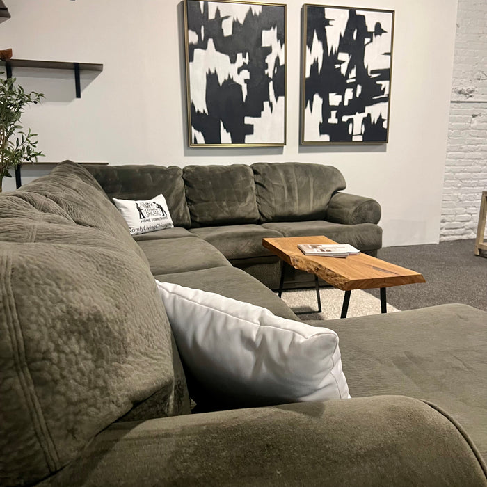 Ashley Dark Gray Ushape Sectional