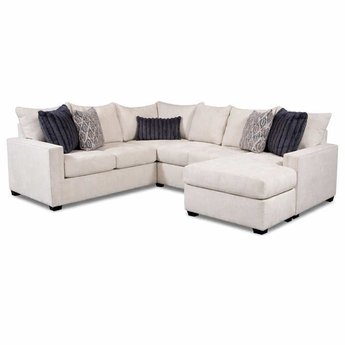 Sierra U Shape Sectional in Cream