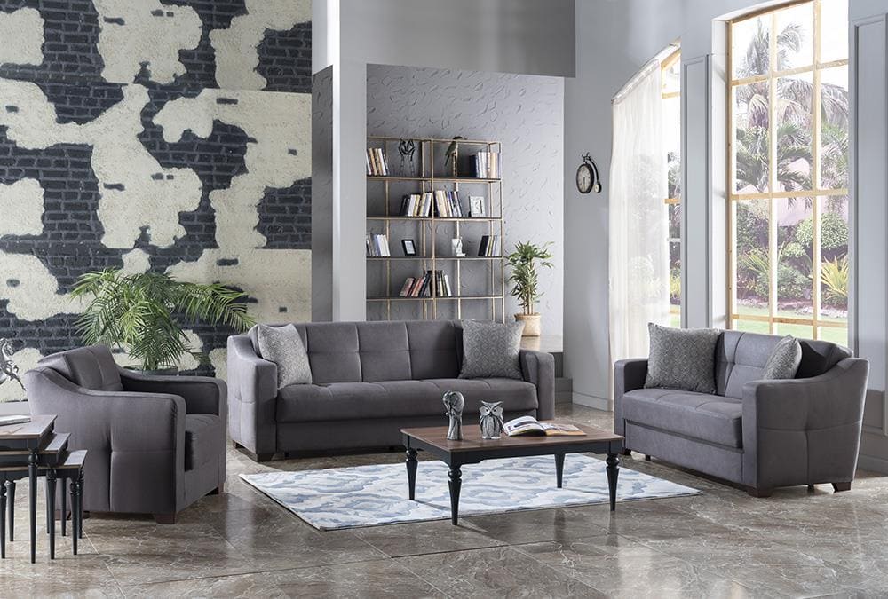 Tahoe Living Room Set Sofa Loveseat Armchair by Bellona