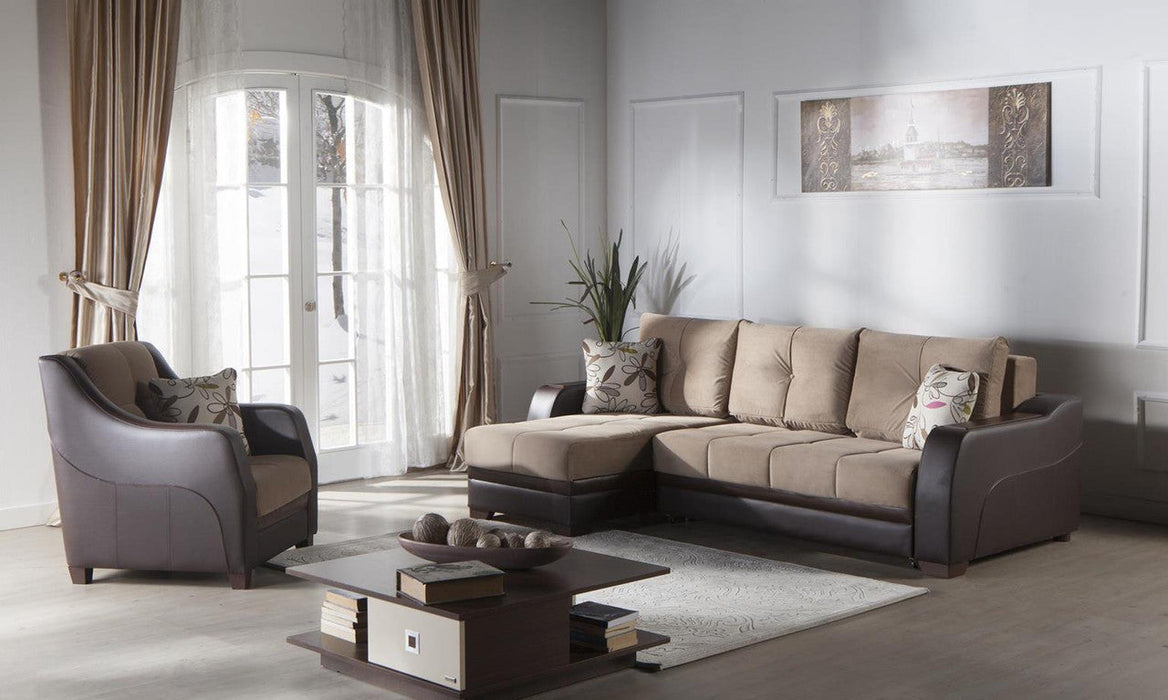 Ultra Sleeper Sectional by Bellona